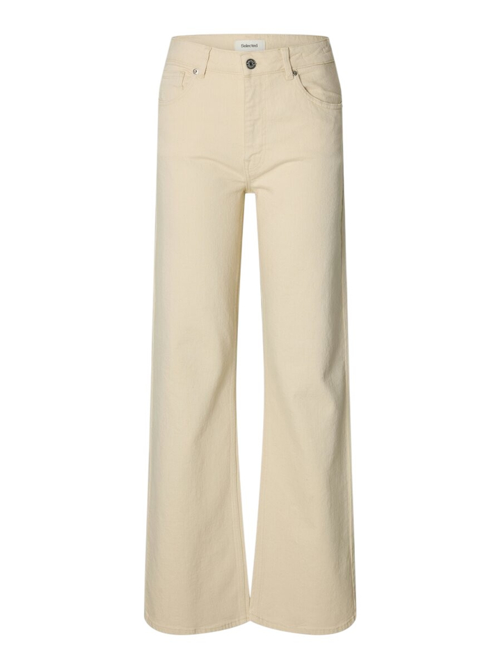Beige jeans Selected Women 