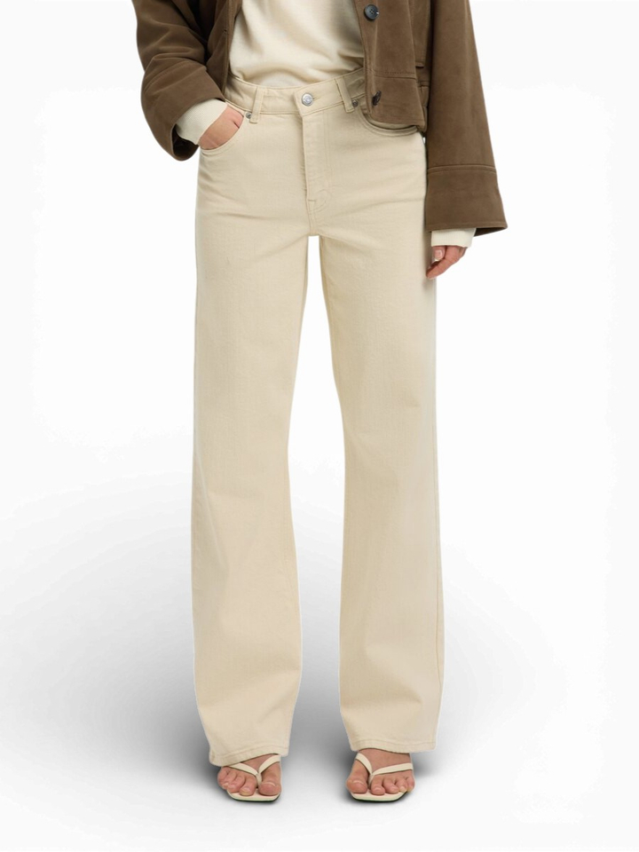 Beige jeans Selected Women 