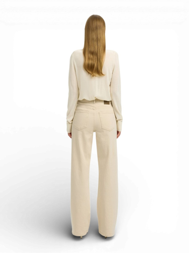 Beige jeans Selected Women 