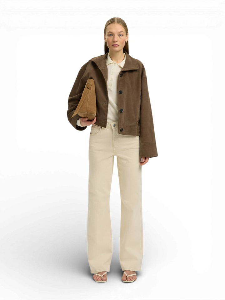 Beige jeans Selected Women 