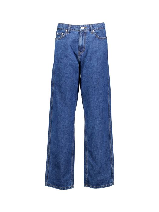 Blauwe straight jeans Julia Straight Ichi