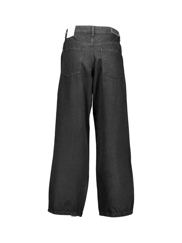 Zwarte wijde jeans JULIA RELAXED Ichi
