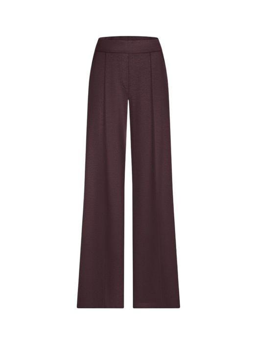 Donkerbruine geklede broek Riani