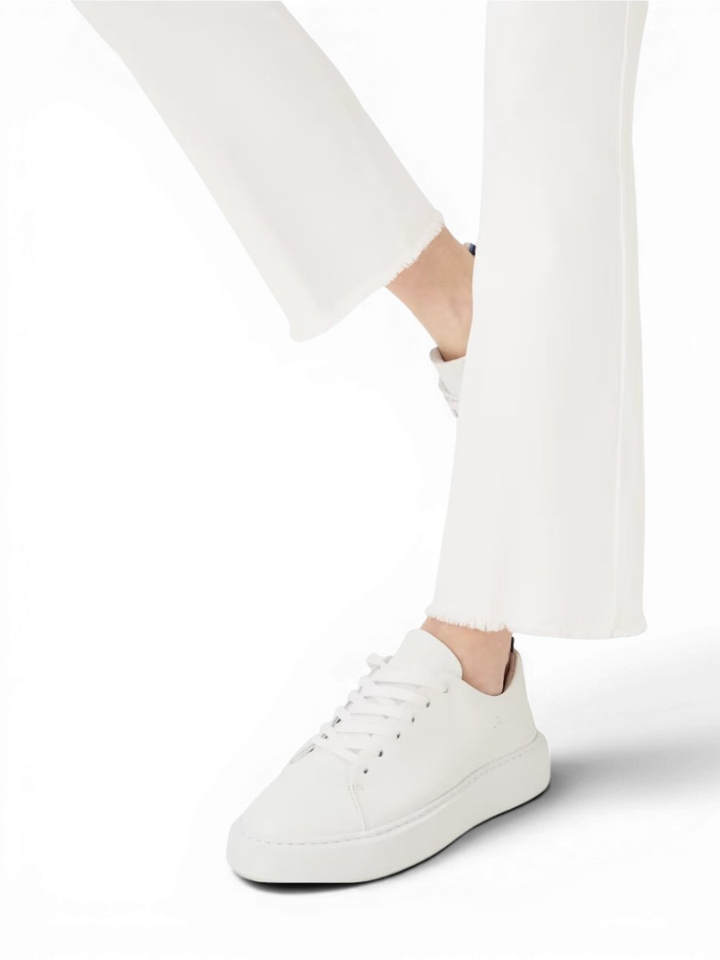 Witte slim bootcut jeans Style Shakira Brax 