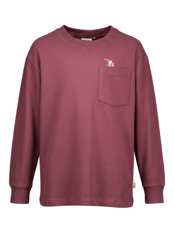 Bordeaux t-shirt met lange mouwen Ao Boys