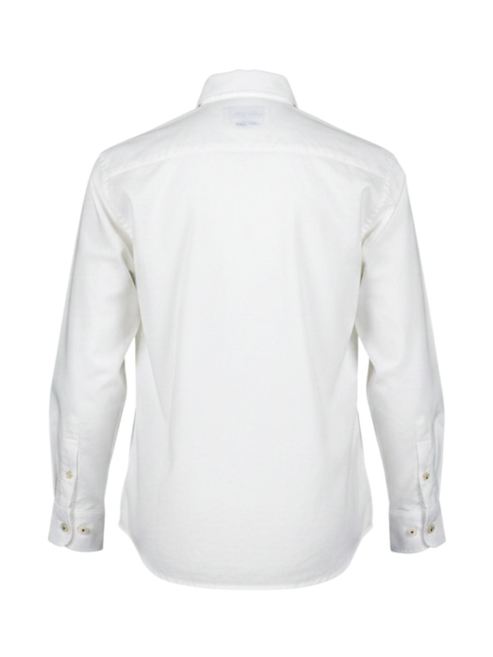 Wit casual hemd AO76