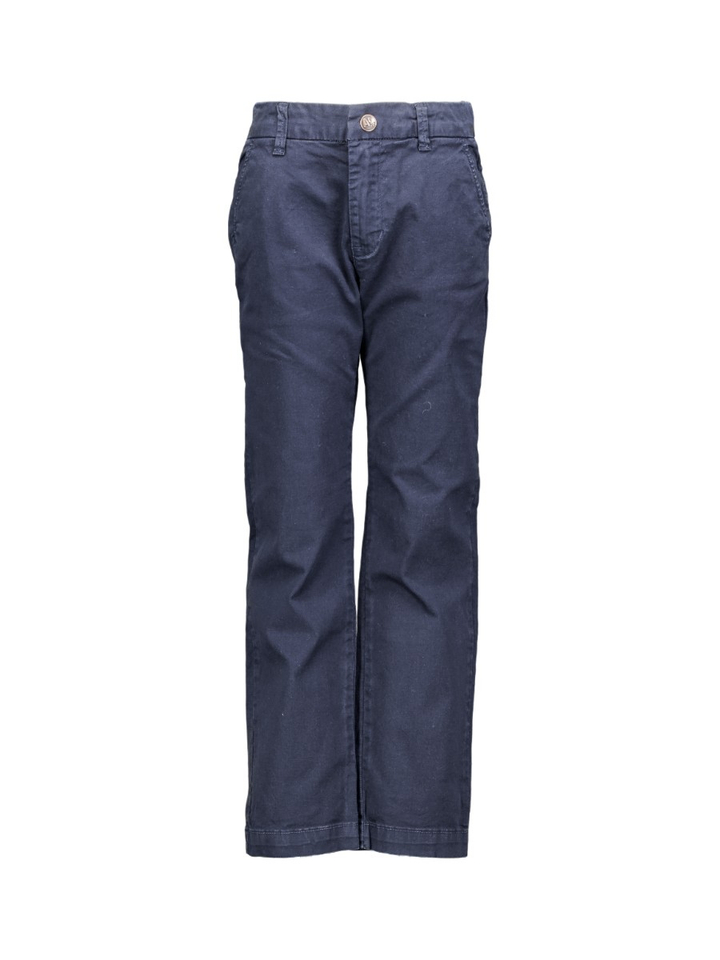 Donkerblauwe geklede broek AO76