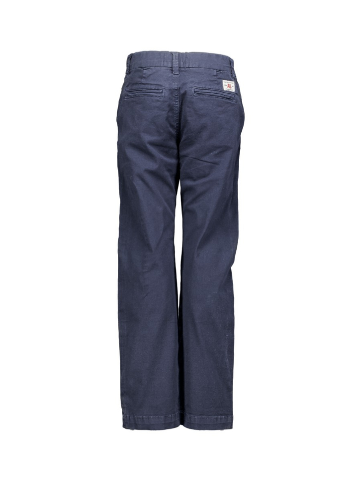 Donkerblauwe geklede broek AO76
