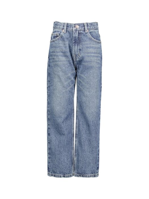 Blauwe relaxed fit jeans AO76