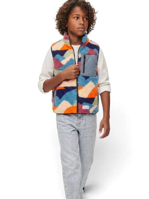 Multicolor omkeerbare bodywarmer AO76