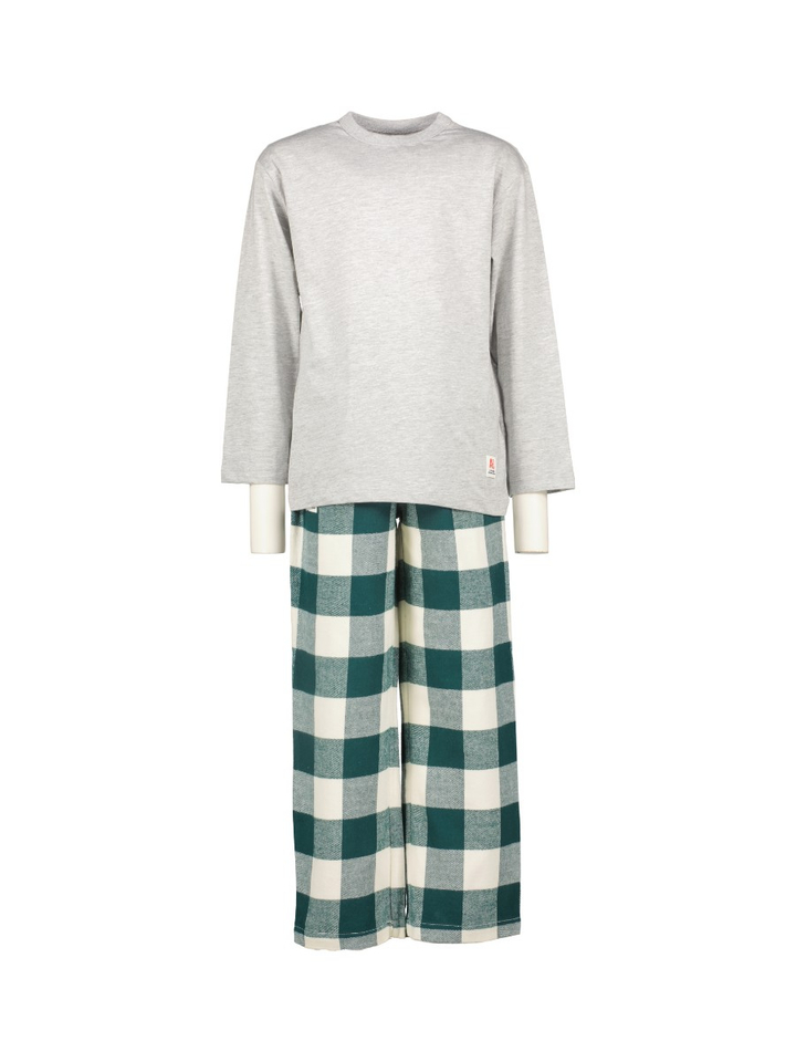 Groene geruiten pyjama AO76