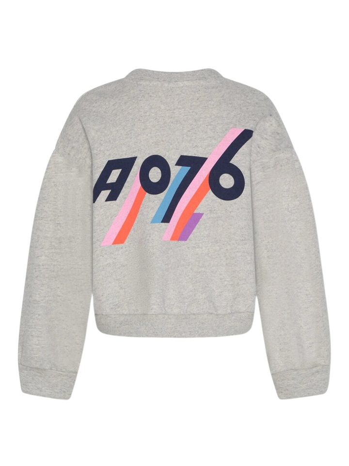 Grijze oversized sweater AO76