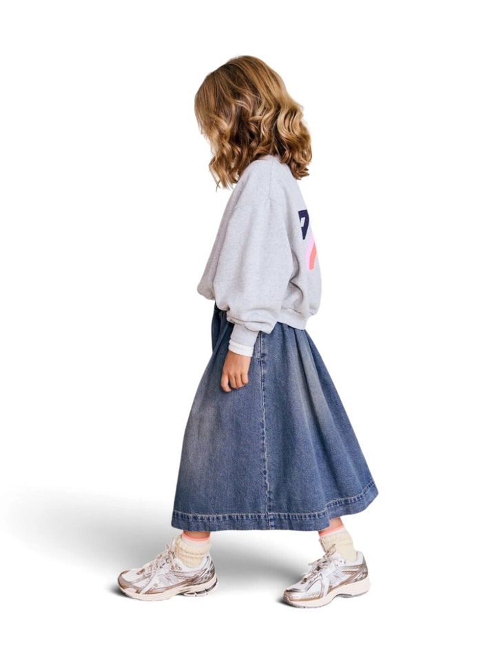Grijze oversized sweater AO76