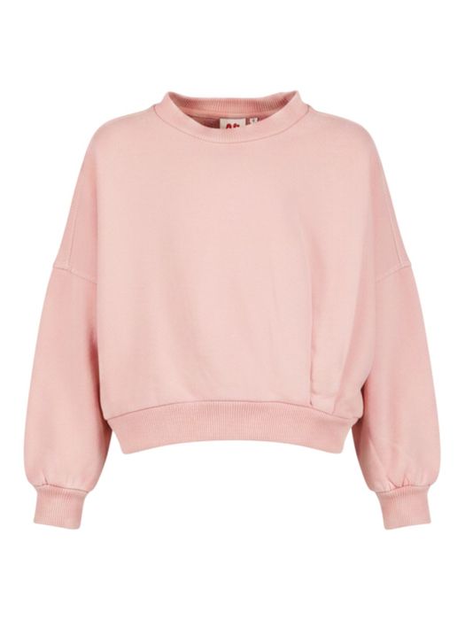 Roze trui met ronde hals AO76