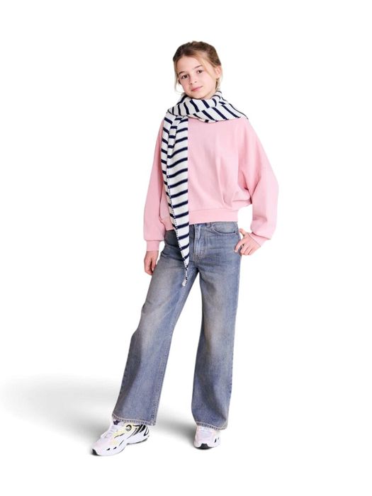 Roze trui met ronde hals AO76
