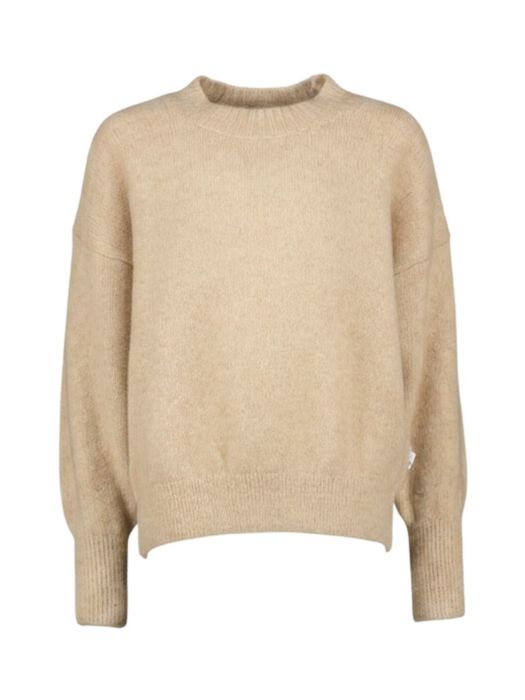Beige trui met lange mouwen AO76