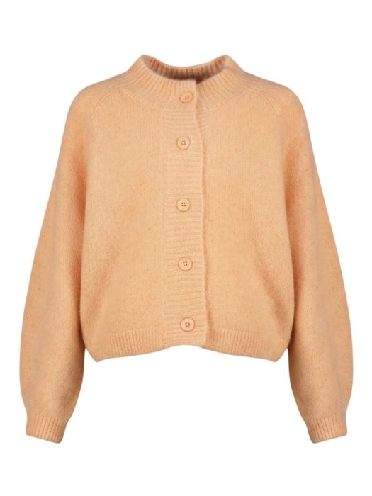 Oranje gilet met knopen AO76