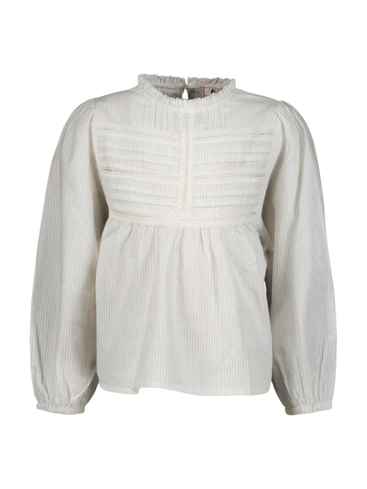 Witte gestreepte blouse AO 