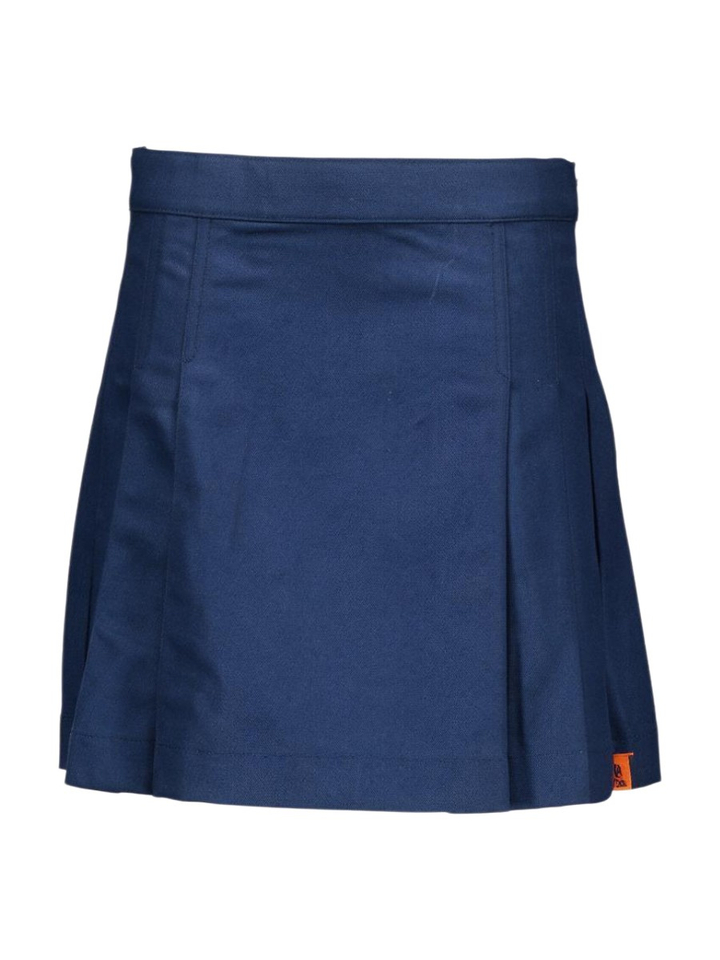 Donkerblauwe plooirok AO 