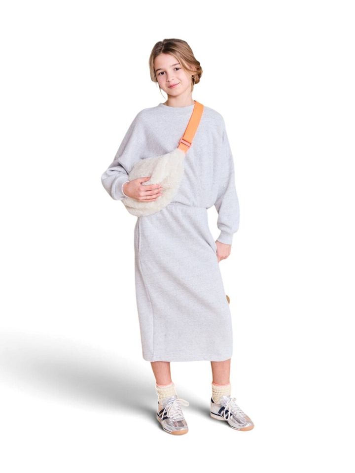 Grijze sweater dress AO76