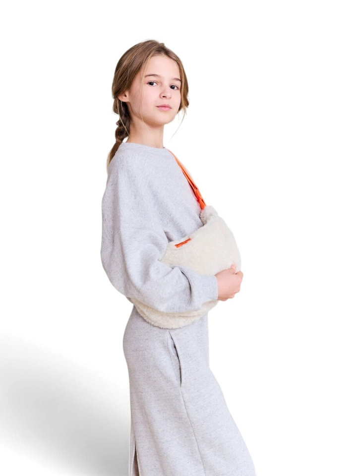Grijze sweater dress AO76