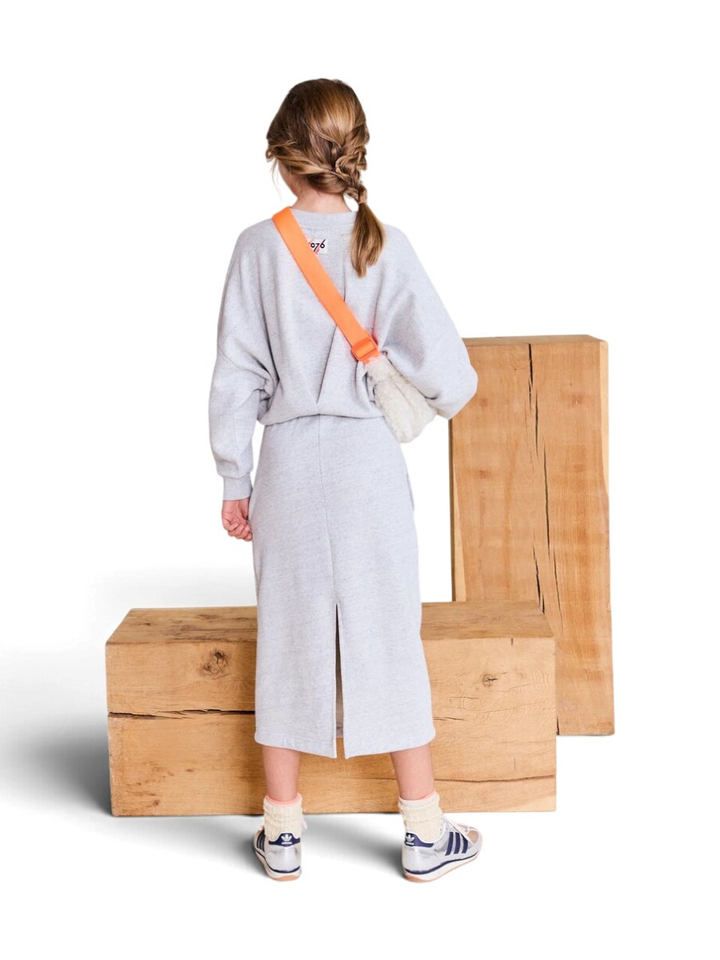 Grijze sweater dress AO76