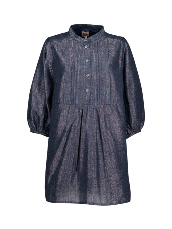 Blauw kleed met glinsterend detail AO Girls