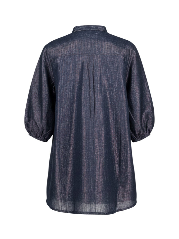 Blauw kleed met glinsterend detail AO Girls