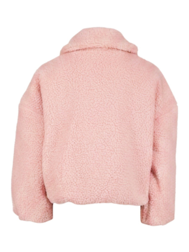 Roze teddy trui AO76