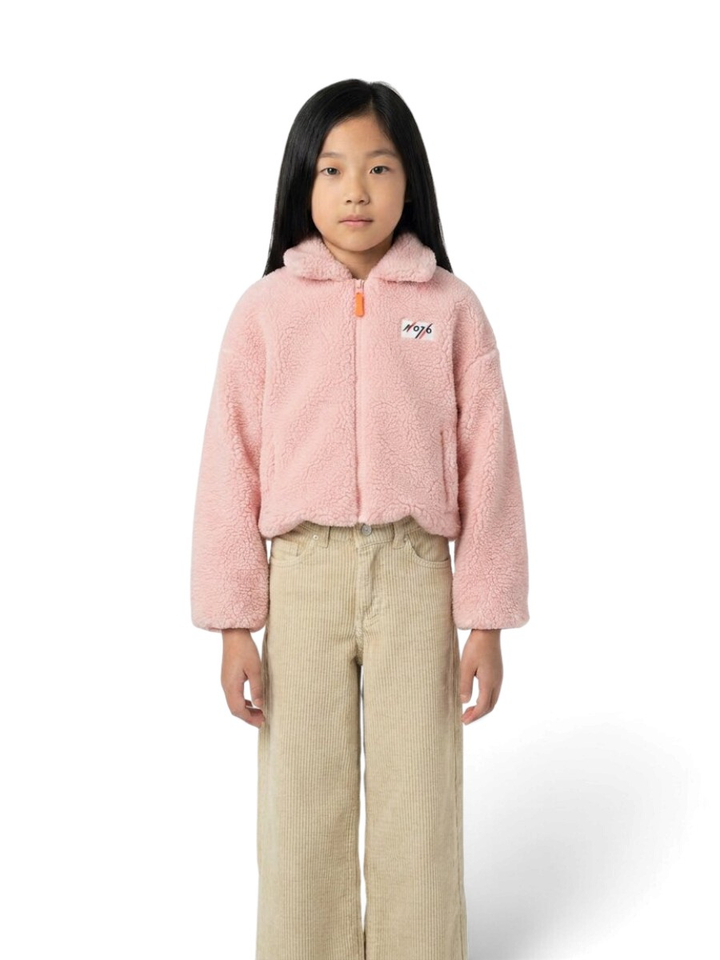 Roze teddy trui AO76