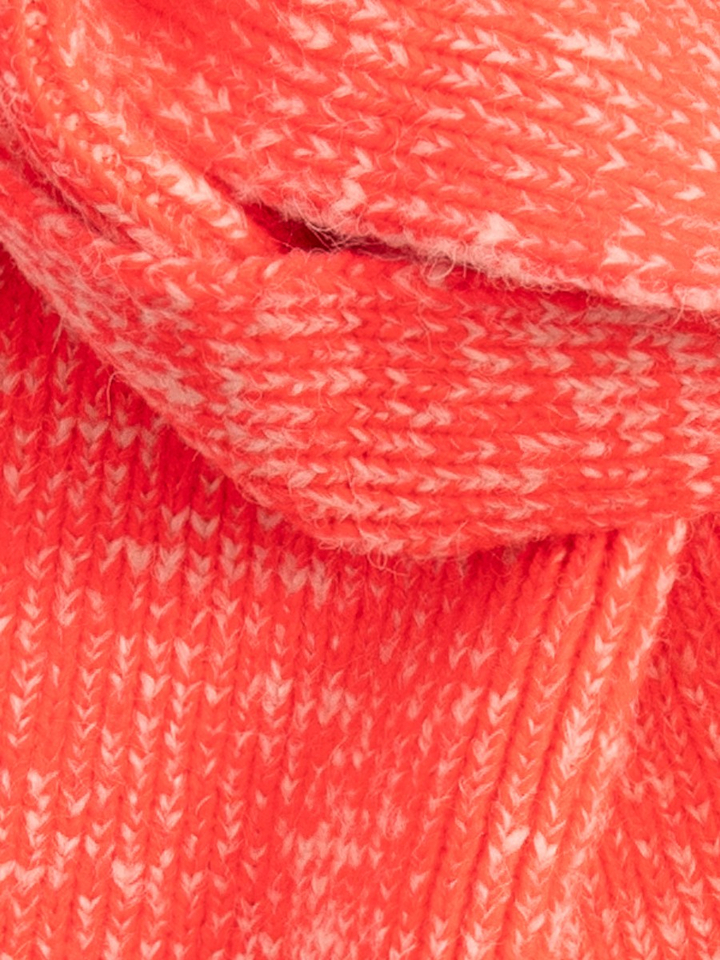 Fluo coral pink sjaal AO76
