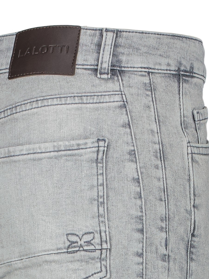 Lichtgrijze balloon fit jeans Jacob Barrel Jeans Lalotti