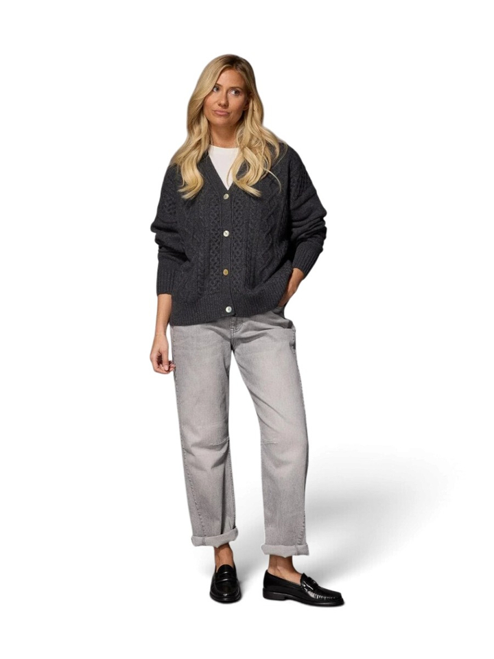 Lichtgrijze balloon fit jeans Jacob Barrel Jeans Lalotti
