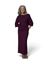 Bordeaux kleurige maxi-jurk Eleonora long dress Lalotti 