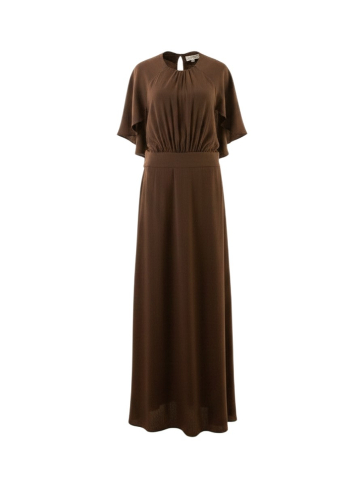 Bruine maxi-jurk Felice Long Dress March23