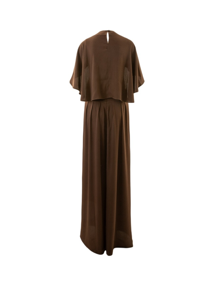 Bruine maxi-jurk Felice Long Dress March23