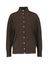Donkerbruine gilet met knopen Sofia Lalotti 