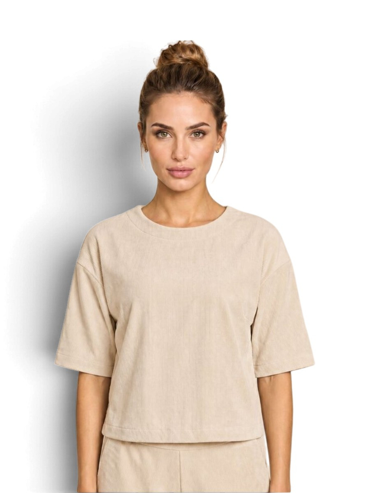 Beige blouse Branko Due Amanti