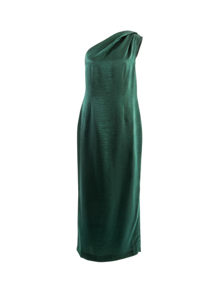 Groene off shoulder macixi-jurk Due Amanti