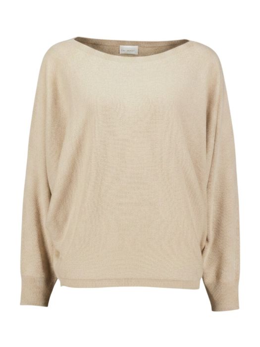 Beige oversized trui met wol Berna Due Amanti