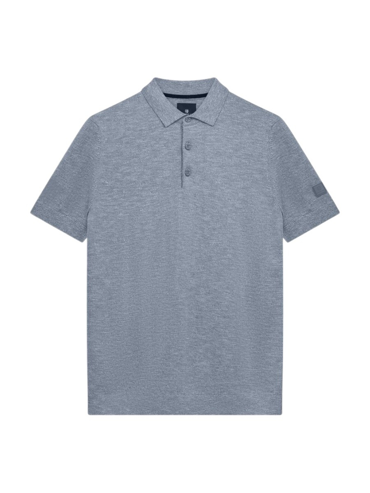 Lichtblauwe polo State Of Art 