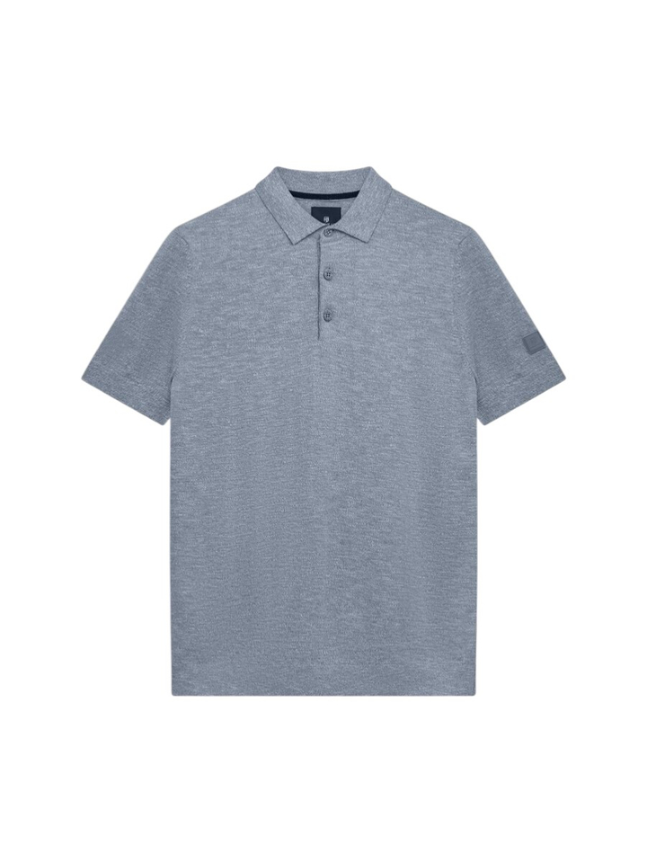 Lichtblauwe polo State Of Art 