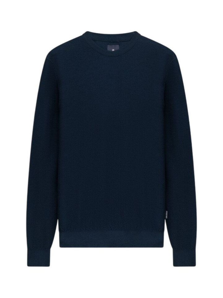 Blauwe trui met ronde hals State Of Art