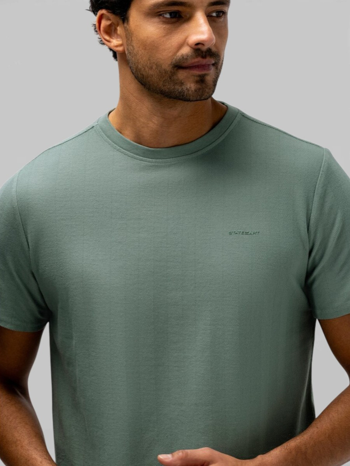 Groene T-shirt State Of Art 