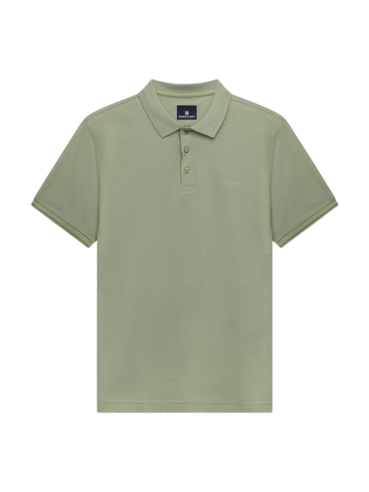 Lichtgroene polo State Of Art