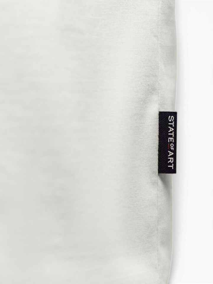 Witte T-shirt State Of Art