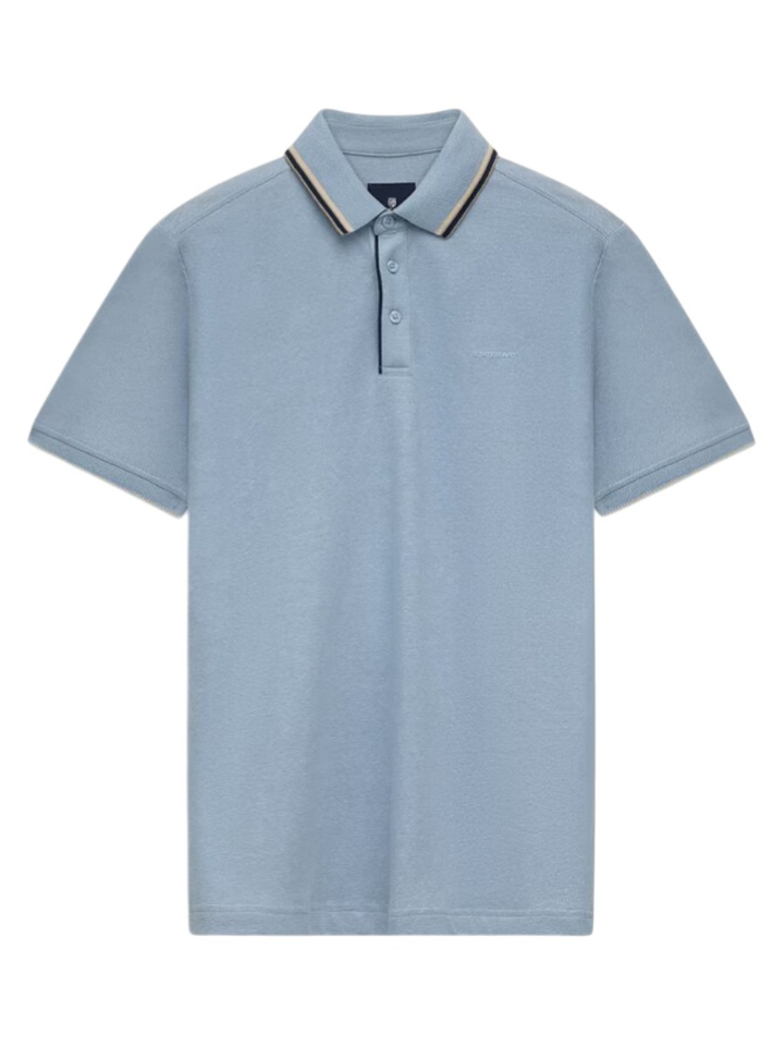 Lichtblauwe polo State Of Art 