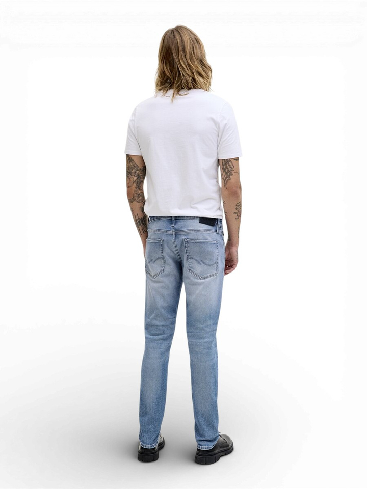 Blauwe jeans slim low Jjiglenn Jack&Jones 