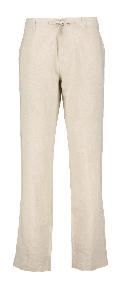 Beige linnen broek Selected 