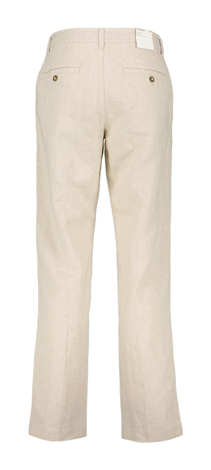 Beige linnen broek Selected 